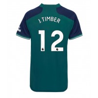 Camisa de time de futebol Arsenal Jurrien Timber #12 Replicas 3º Equipamento Feminina 2023-24 Manga Curta